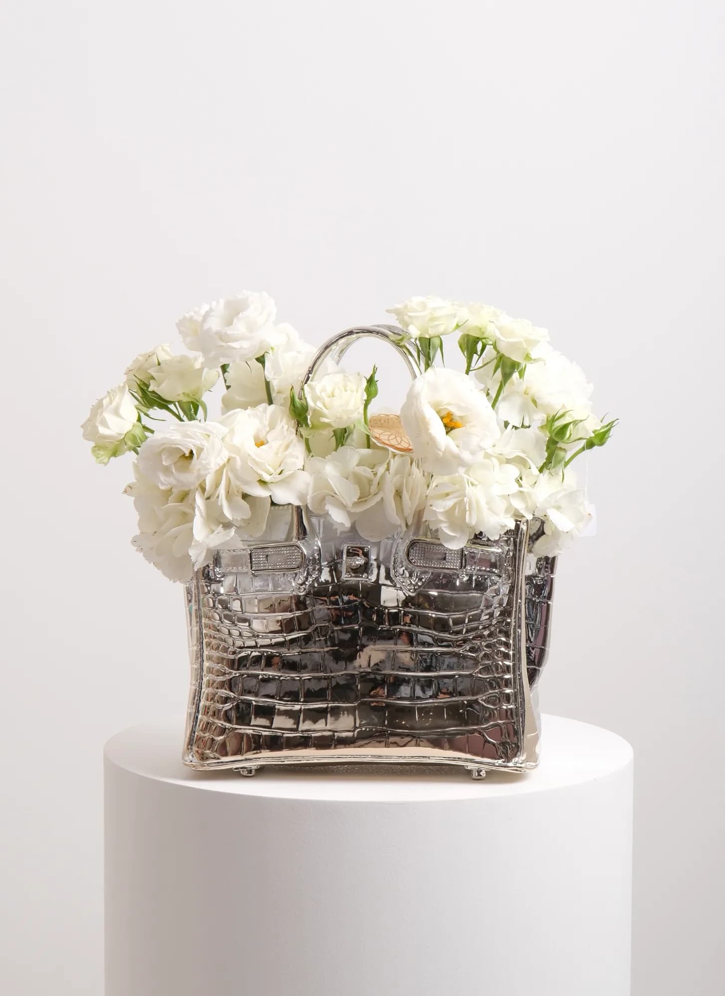 Silver Bag Arrangement