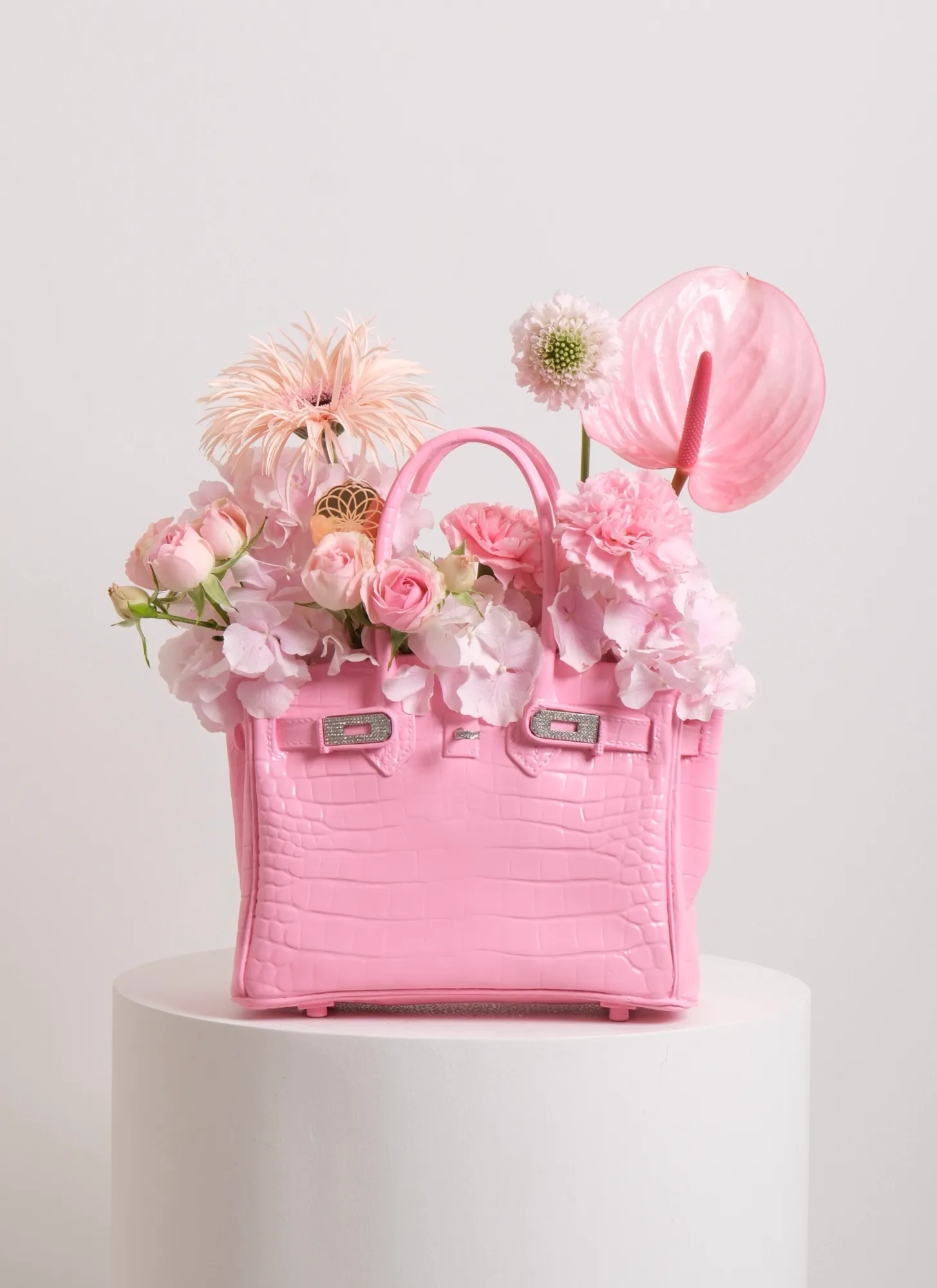Pink Bag Arrangement