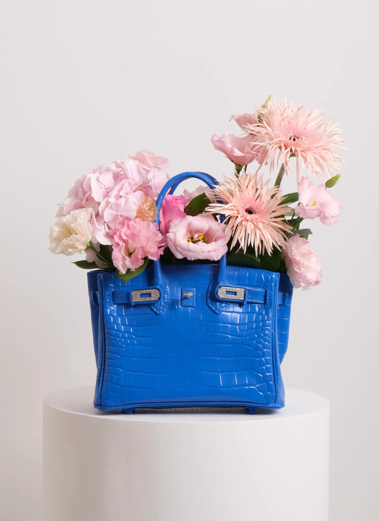 Blue Bag Arrangement