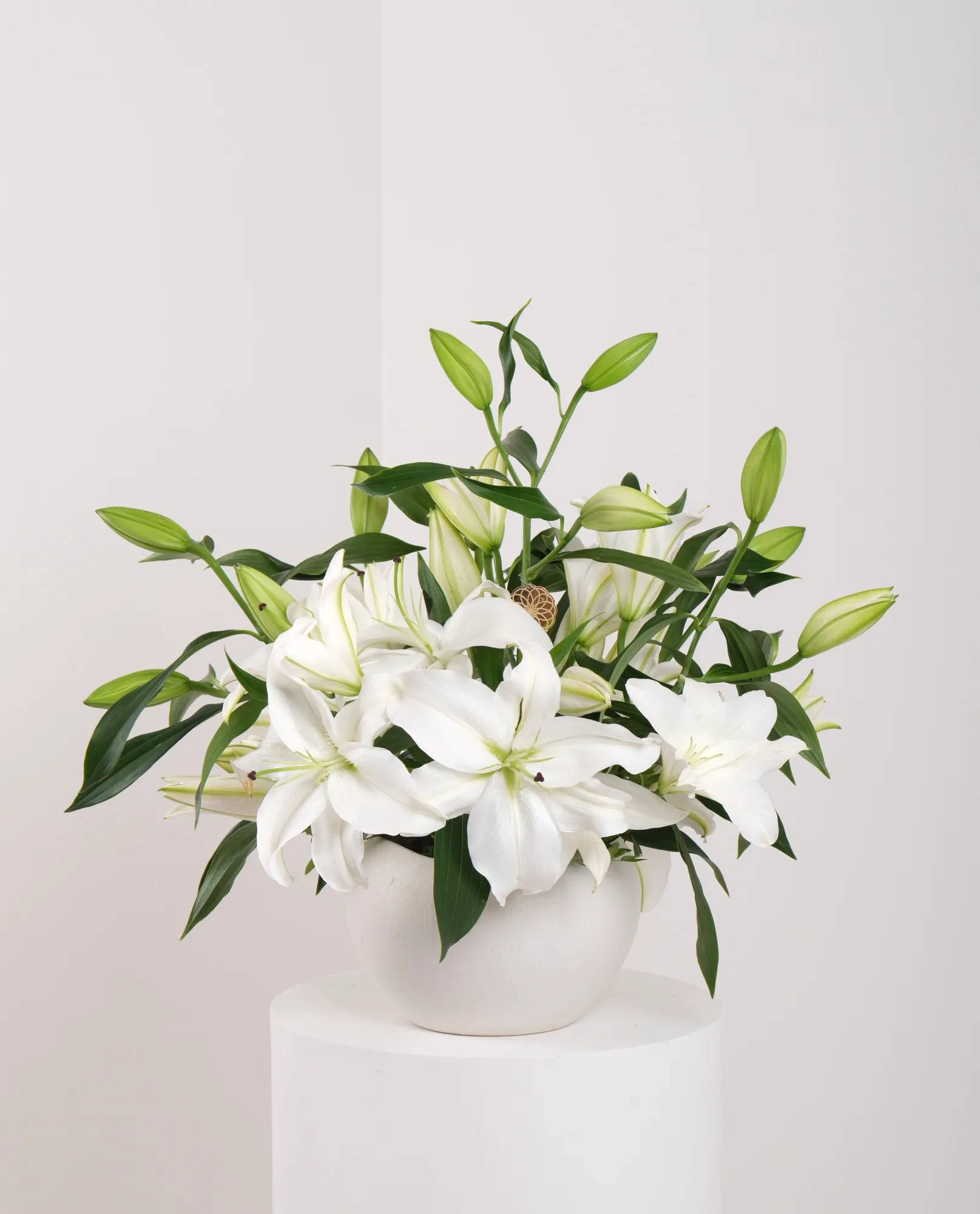 Lilies In Vase