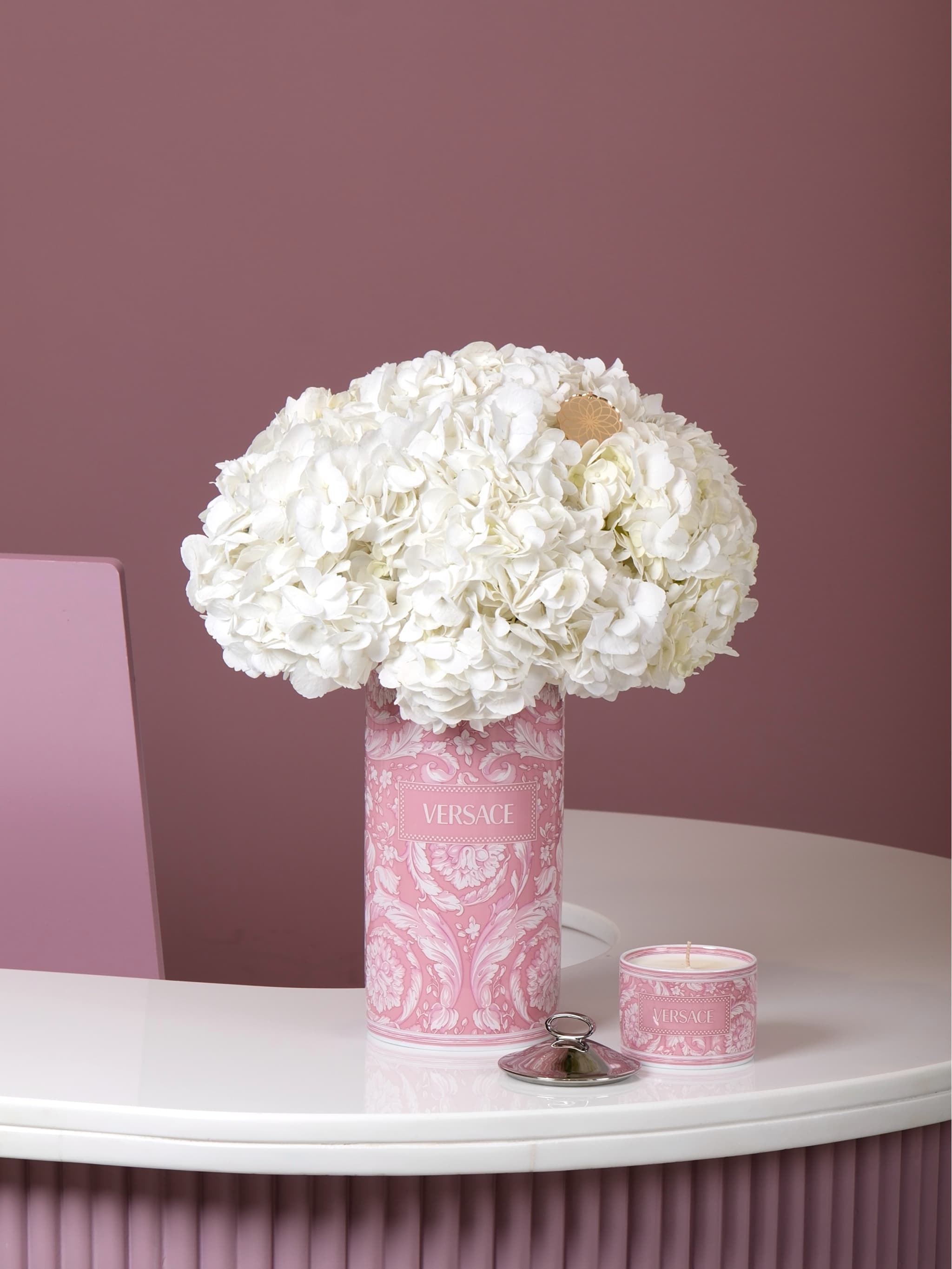 Versace Vase With Flowers